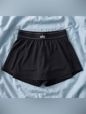ALO Yoga Black Women's Skort